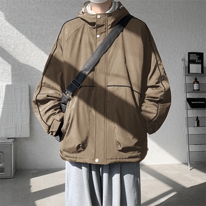 现货MY1111-特批85 冬季连帽棉衣男户外冲锋衣加厚棉外套面包棉服图片
