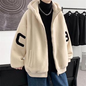 冬装青少年加绒加厚保暖棉衣百搭羊羔绒外套男女 913-P105控价138图片