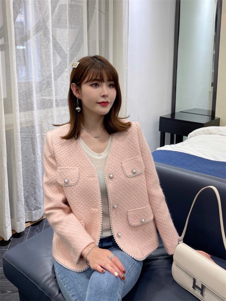 现货供应：初冬装圈圈绒小香风休闲外套M一XXL，其它，拉思维加丝