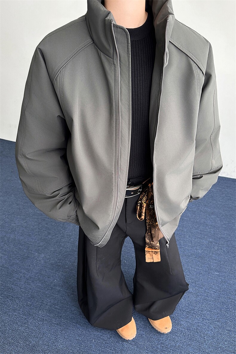 棉衣男宽松面包服防风防水加厚棉袄DSA157B-M8834-特P65,男装棉衣,电商A157B
