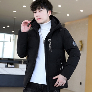 男式冬季青少年连帽短款棉衣男时尚百搭棉服外套MY719-P78图片