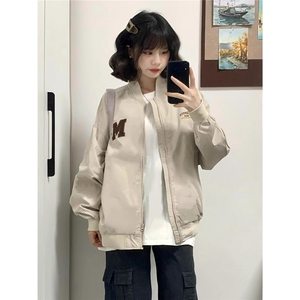 秋季新款美式复古刺绣棒球服男女宽松休闲夹克外套潮牌JK6816-P59图片