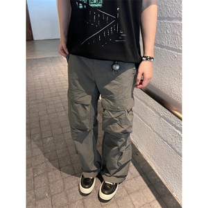 【有货】多口袋速干工装裤男款设计感美式宽松裤子CK38CC-特P53图片