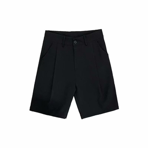 2021/夏装韩版休闲男宽松直筒垂感西裤五分裤潮牌短裤d112-p28图片