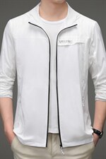 D2023夏季男士户外防晒衣皮肤衣长袖休闲连帽外套超薄防晒服P60，男装夹克，电商B360