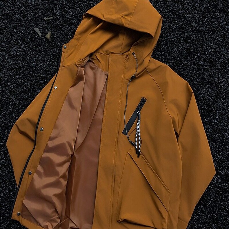 机能风工装冲锋衣外套男潮牌飞行员连帽上衣夹克685-310B-1-P60,男装夹克,星座310B-1