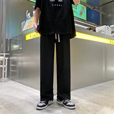 条纹运动裤男春秋季韩版潮流ins束脚裤K7087P35，男装休闲裤，星座1116-2