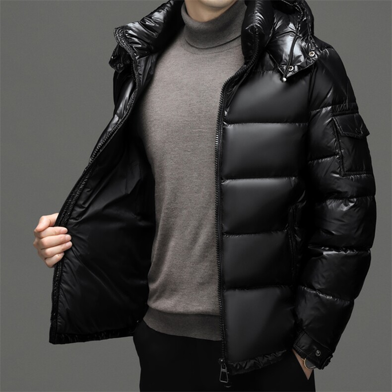 SQY28832秋冬新款2023年男士休闲羽绒服加厚保暖夹克外套P408图片