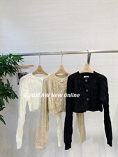 新款韩版小花短款开衫均码现货，其它，G