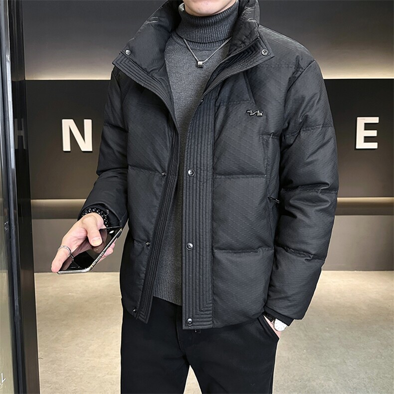 皮羽绒服男冬季2024新款加厚防寒服外套A313-8838-P215控价298,男装羽绒服,电商A313