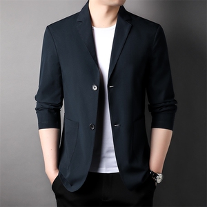 西服男士春季新款休闲西服薄款小西服轻薄单西服外套防晒图片