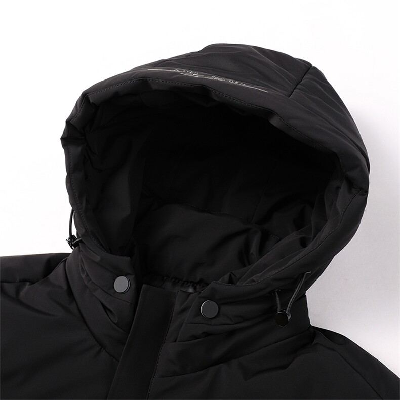 秋冬季中年羽绒服男可脱帽商务休闲中老年爸爸外套HPN68805-P300,男装羽绒服,电商B212（原钱塘6029）