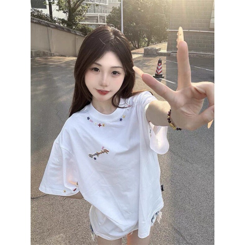 原版刺绣纯棉短袖ZX0306-P35,男装T恤,星座313A(原308A-2)