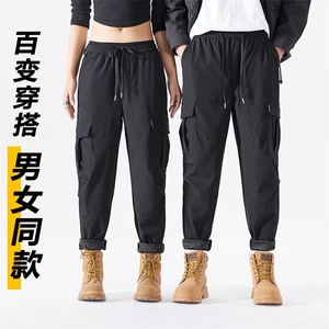 工装裤微锥潮牌2025年大码胖子弹力宽松休闲裤A068-FKSK186-TP58图片
