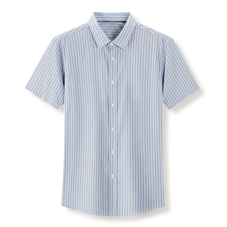 AD62211钱塘2020-3夏季新款男士条纹商务休闲短袖衬衫P60,男装衬衫,钱塘207-3
