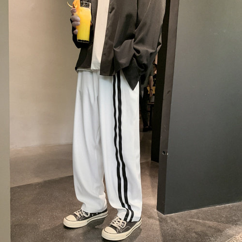 夏季拖地冰丝西裤织带直筒超薄垂感拖地裤XZ1004-1KZ1669P38,男装休闲裤,星座715
