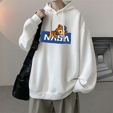 连帽卫衣男大码运动服帽衫外套WY2247-P35加绒款-P40，男装卫衣，电商A040