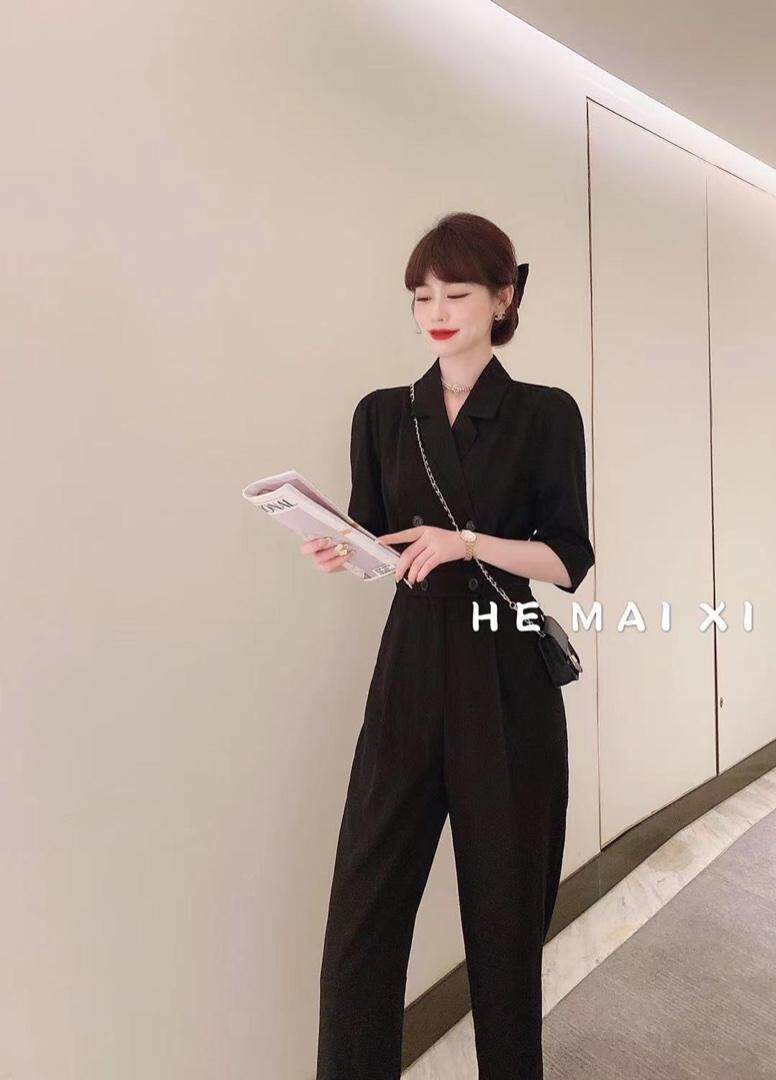 夏季新款连体裤，女装连体裤，HEMAIXI 和麥熙