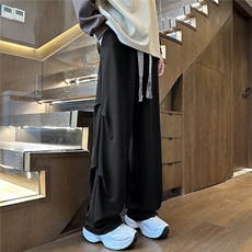 YK132特P38控68品质保障！秋装舒适扭条打褶大码宽松休闲长裤，男装休闲裤，电商A249