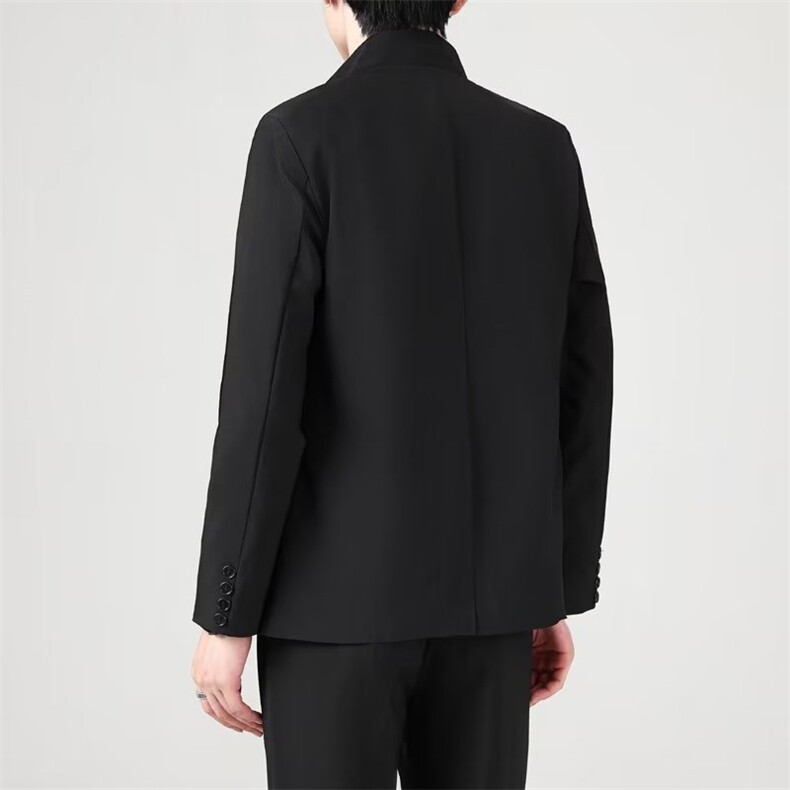 中山装男士青年修身套装中华立领西服装演出服结婚礼服风唐装,男装西服,星座601-1
