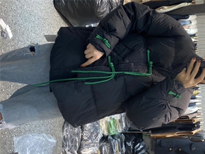 2022新款复古文艺高级感风盘扣90%白鸭绒羽绒服图片