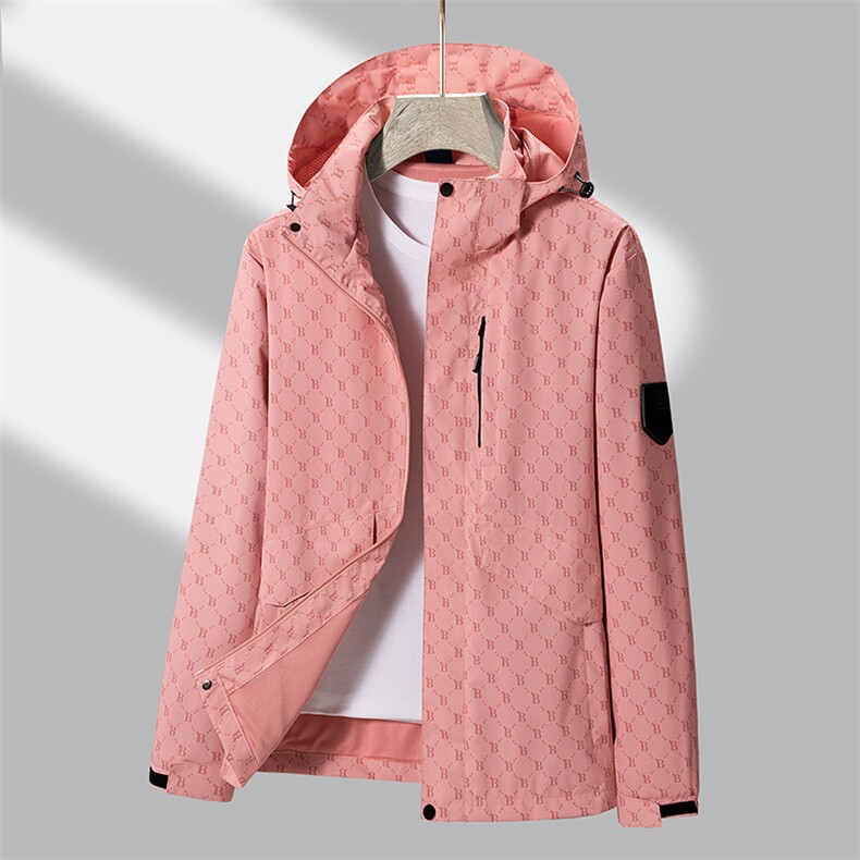 春秋情侣户外休闲冲锋衣新款连帽夹克外套男士春装外套JK888,男装夹克,星座1508-3
