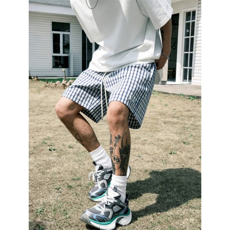 现货！夏季五分裤夏威夷风格短裤休闲裤A061-AD01548-特P25，男装牛仔裤，电商A061