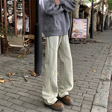 港风潮男新款牛仔裤嘻哈ins潮高街潮流痞帅长裤N0788-P45，男装牛仔裤，星座308B-2