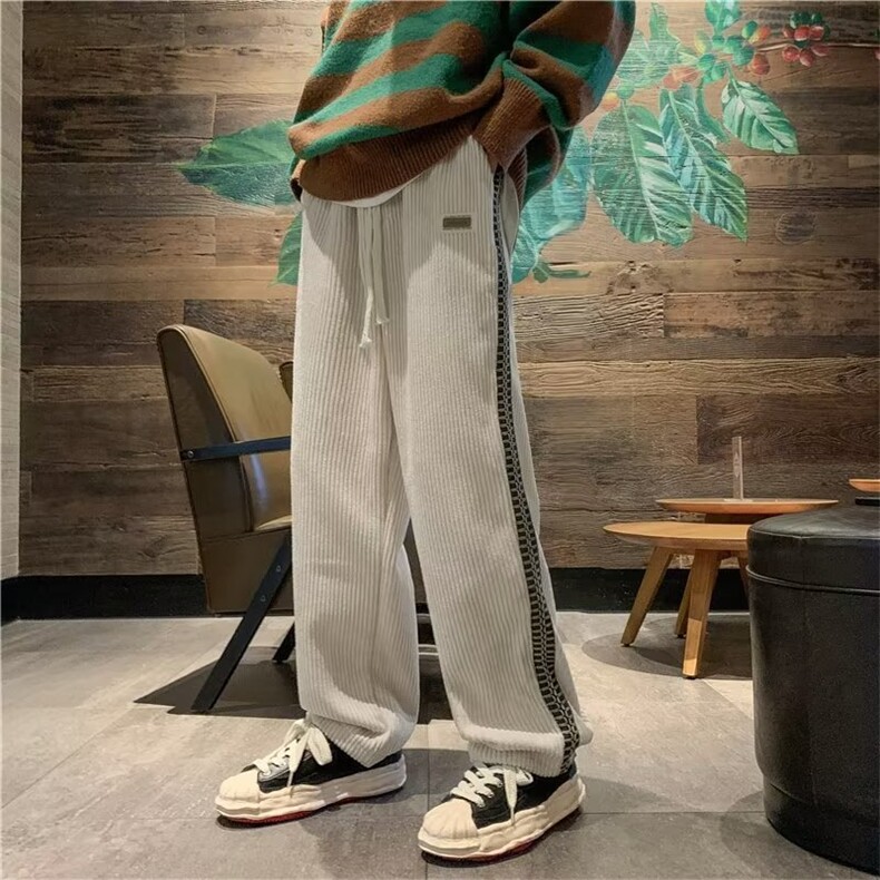 男秋季新款港风灯芯绒休闲裤B463P38,男装休闲裤,星座1116-2