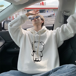 8XL连帽卫衣男大码胖子帽衫大号运动服WY2339-P35 加绒款-P40图片