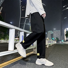 主推2021秋季新款百搭牛仔裤男宽松直筒中性休闲九分裤NK302-p30，男装牛仔裤，星座410-6（原星座1304-1）