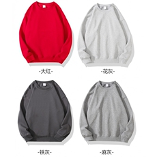 320克圆领套头卫衣2025年秋季四季通用，男装卫衣，电商A109