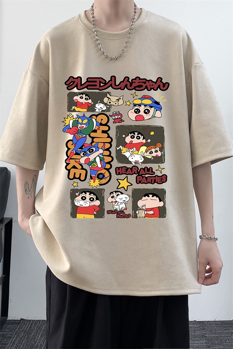 麂皮绒短袖t恤男大码半袖男大皂风JD82311-P25,男装T恤,电商A040