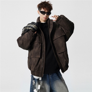 L-4XL B353 3562 P225 皮黑色2025冬羽绒服【标50控活动价348】图片