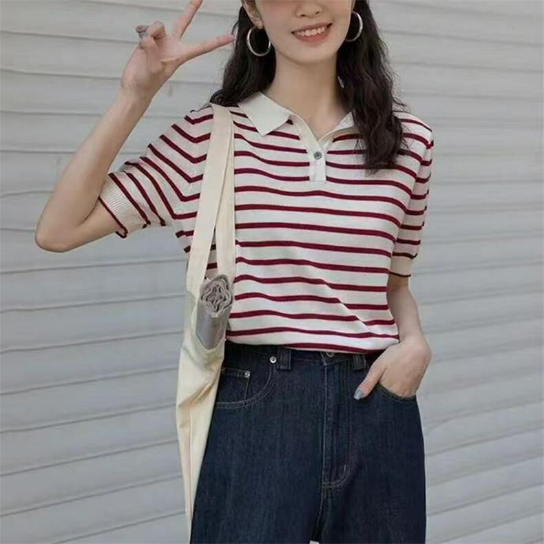 短袖t恤女2025新款夏季薄款宽松显瘦打底上衣小衫,女装T恤,淘淘羊羊绒