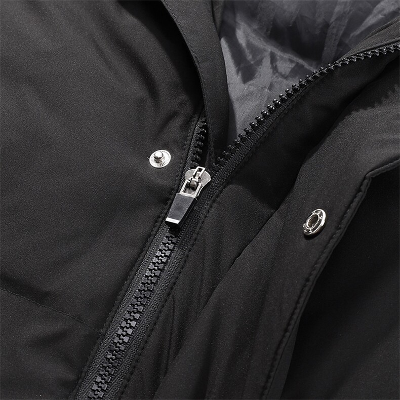 白底平铺长款潮牌连帽学生情侣白鸭绒羽绒服R3505P160,男装羽绒服,星座301D-5(原星座1415）