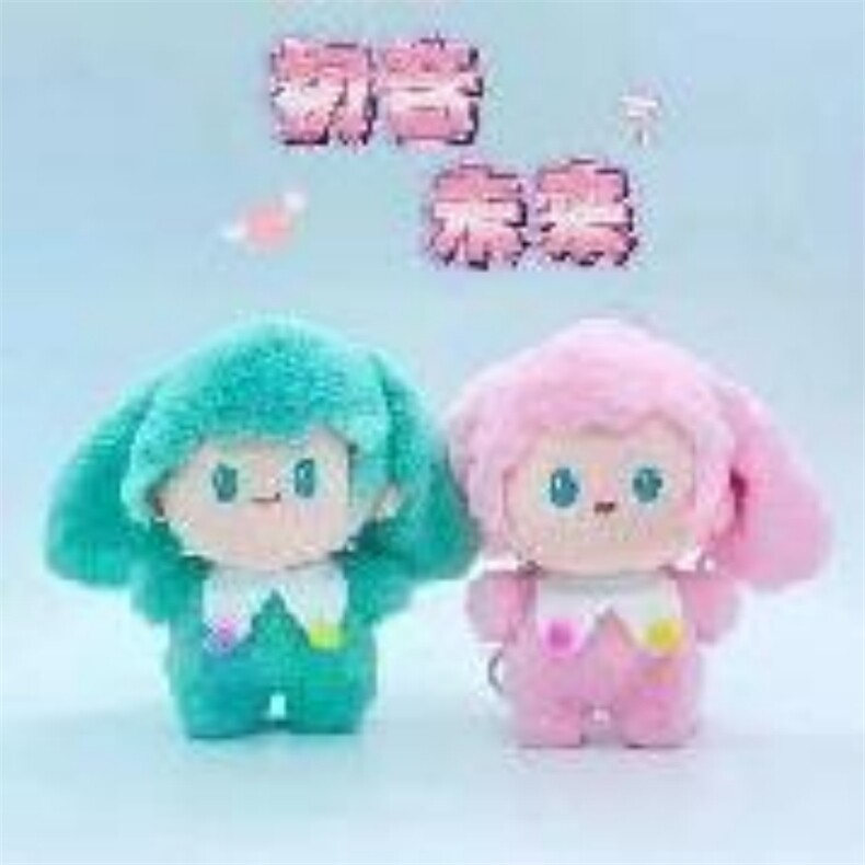 初音未来可爱日系少女动漫玩偶到手十个，保定白沟新城卓远毛绒玩具加工厂