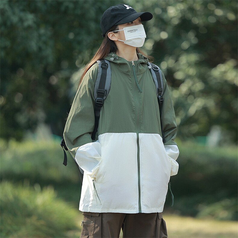 防晒指数UPF50+合格防晒服女外套防晒衣HD045-7705-P45控76,男装防晒衣,星座914-4