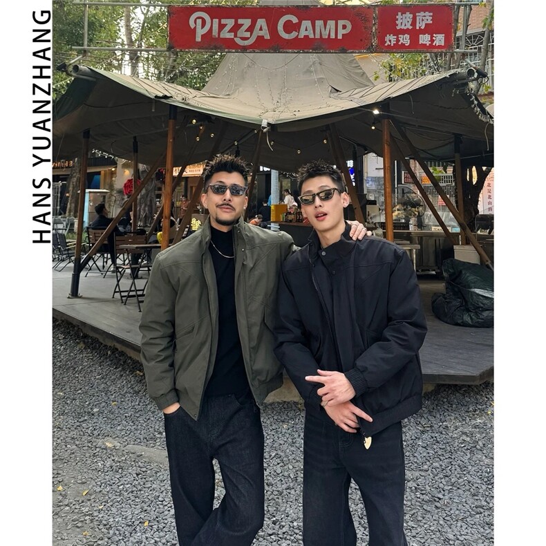 防风户外高品质防寒冬季加厚百搭棉衣外套HY2889-特P98，男装棉衣，星座610B-1