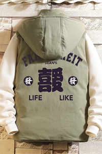 马甲男士大码加厚背心男坎肩男砖墙MJ47256-P80图片