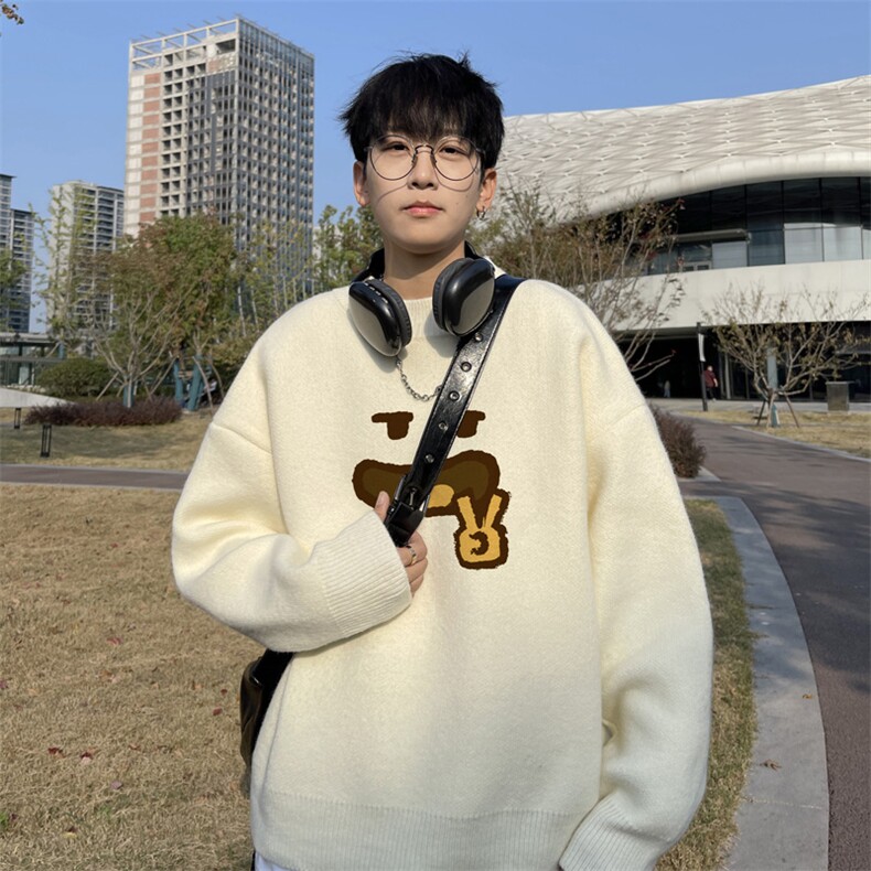 高质量！秋冬季半高领毛衣男士加绒加厚线衣针织衫男DMY548-特P38,男装针织衫/毛衣,电商B371