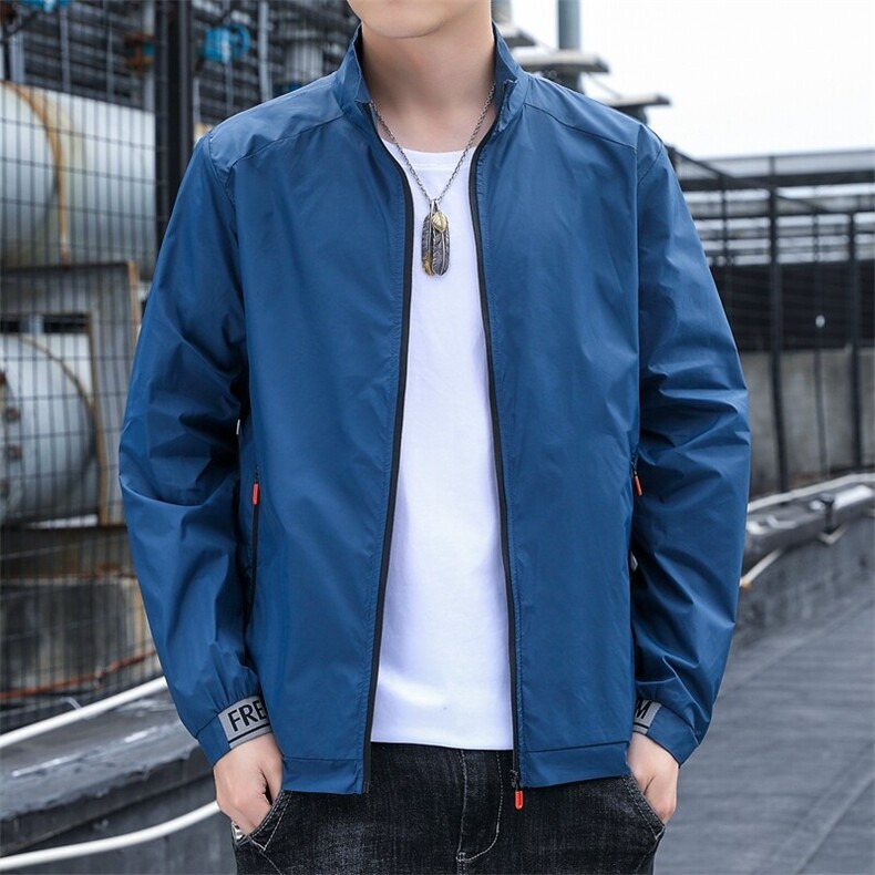 冰丝防晒衣男超薄透气薄款防紫外线夏季新款男防晒服F2087-P20图片