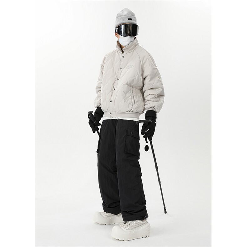 真！！标90绒羽绒裤内所暖工装伞兵裤A014-DY25099-P155，男装棉裤，电商A014