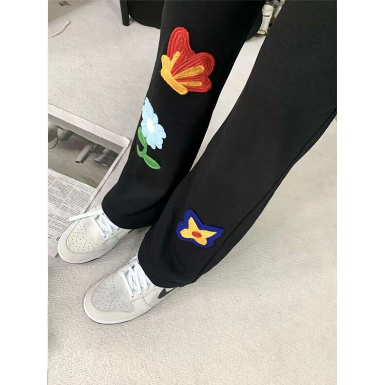 【杭州货档口现货】一比一花卉男女卫裤休闲裤XZ610A-特P48-控79,男装休闲裤,星座610A