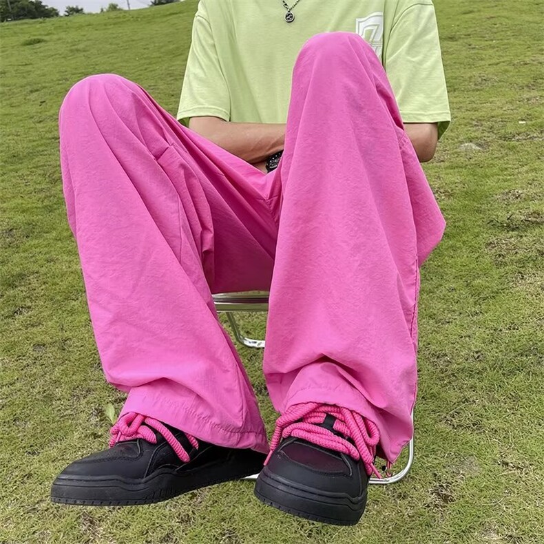 男春夏新款青少年时尚休闲冲锋伞兵裤B81 P38图片