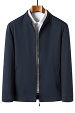 BPS886钱塘2020-2新款中青年男士立领夹克外套时尚休闲上衣P122，男装夹克，钱塘207-2