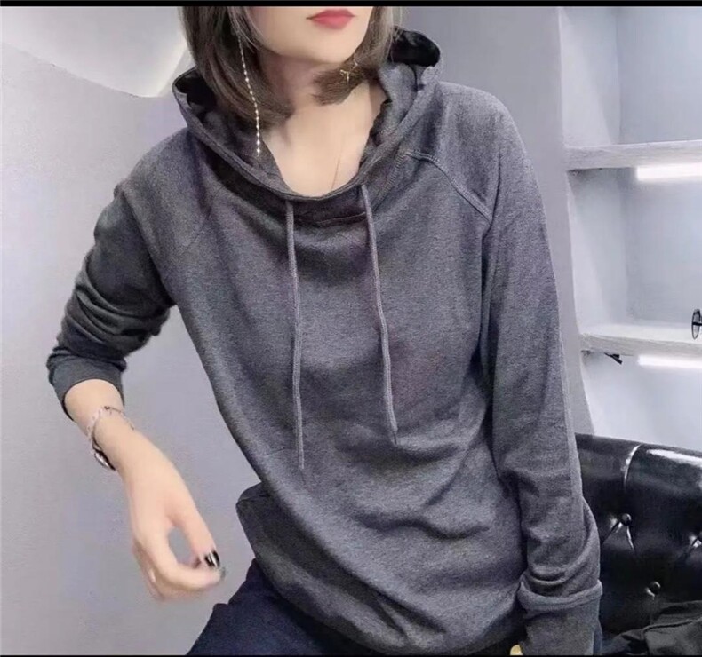 冬季新款磨毛卫衣，女装卫衣/绒衫，月光水岸