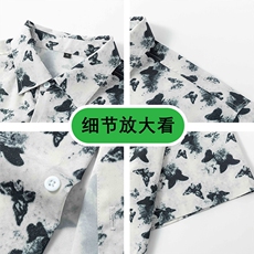 印花短袖袖衬衫深度库存当天配齐跑量款DS-C323-1-2362-TP28，男装衬衫，电商C323-1