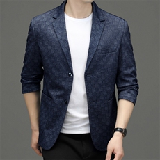 2022西服男士春秋季新款休闲西服商务休闲轻薄单西防晒上衣外套男，男装防晒衣，钱塘6003（原4033）