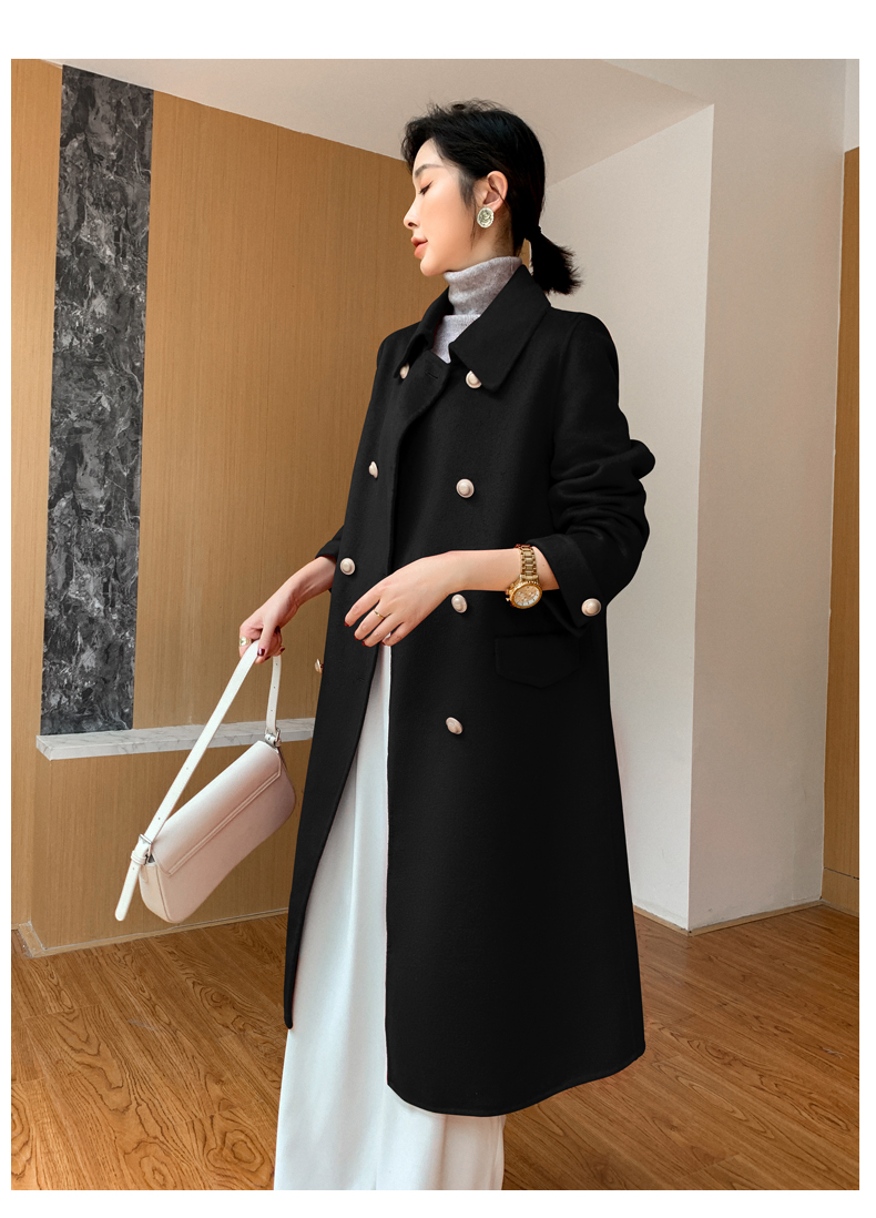 E9889 2550K ÁO KHOÁC NỮ SANTDN DÀI QUÁ GỐI MÙA XUÂN THU ĐÔNG KÍN CỔ THỜI TRANG NỮ G06 SẢN PHẨM MỚI